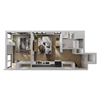 1 Bedroom A